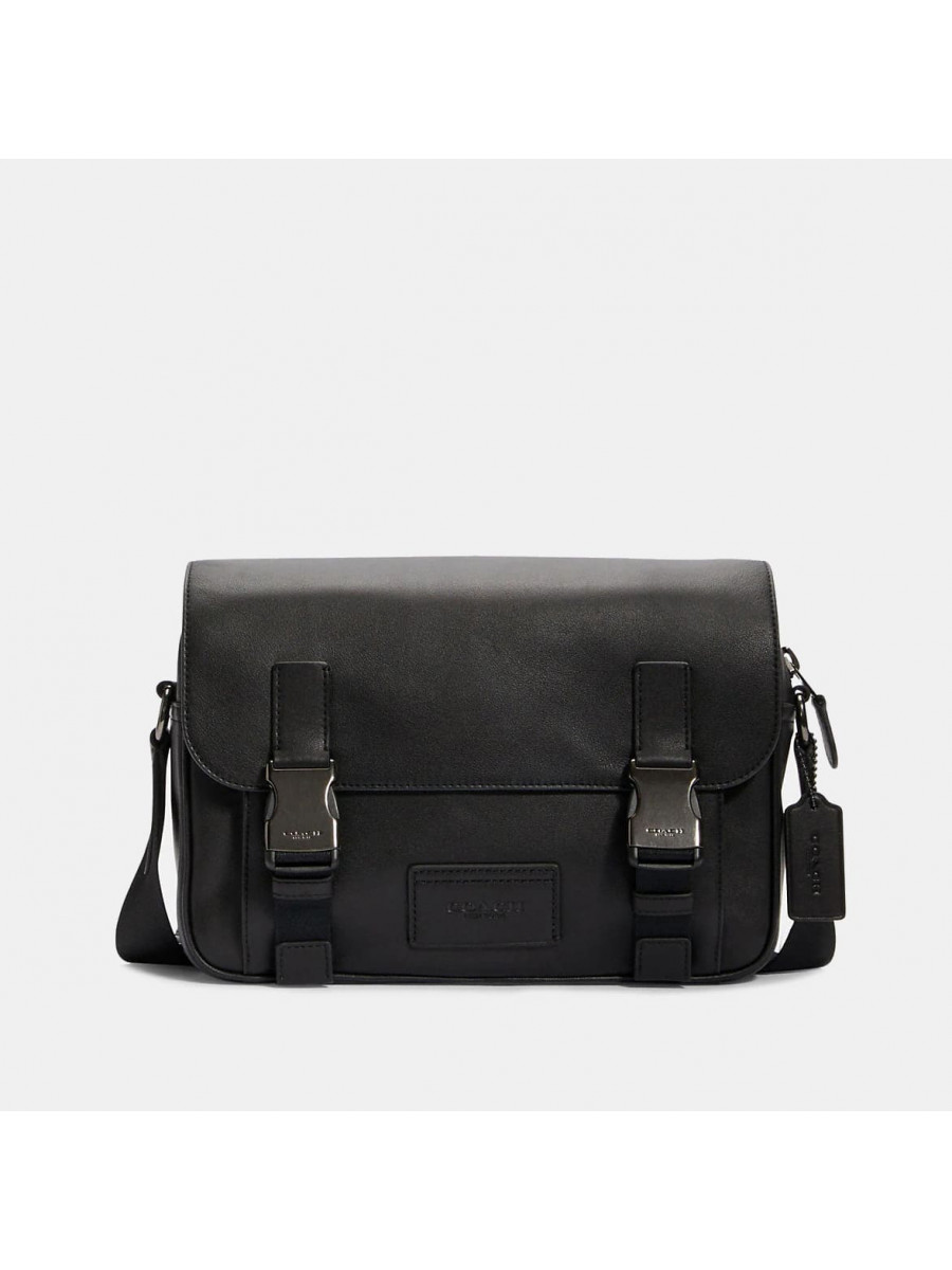 Сумка Coach Track Crossbody In Colorblock (Black) Coach