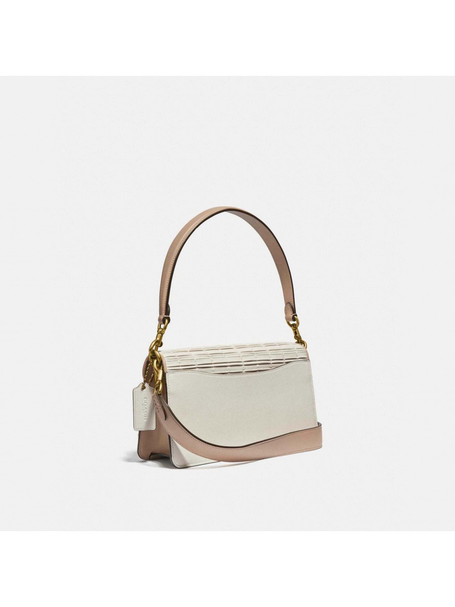 Сумка Coach Tabby Shoulder Bag 26 With Pleating (Brass/Chalk)