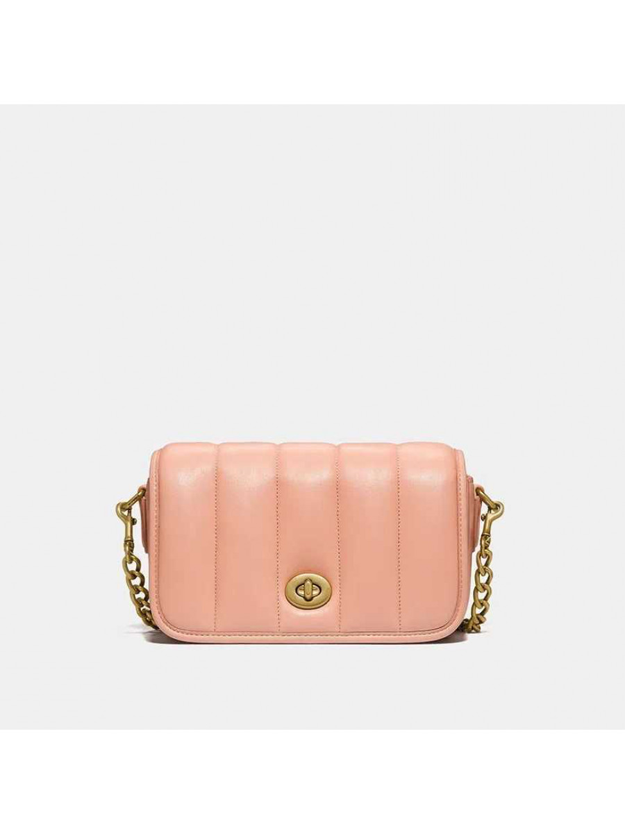 Сумка Coach Dinky 18 With Quilting (B4/Faded Blush) Coach