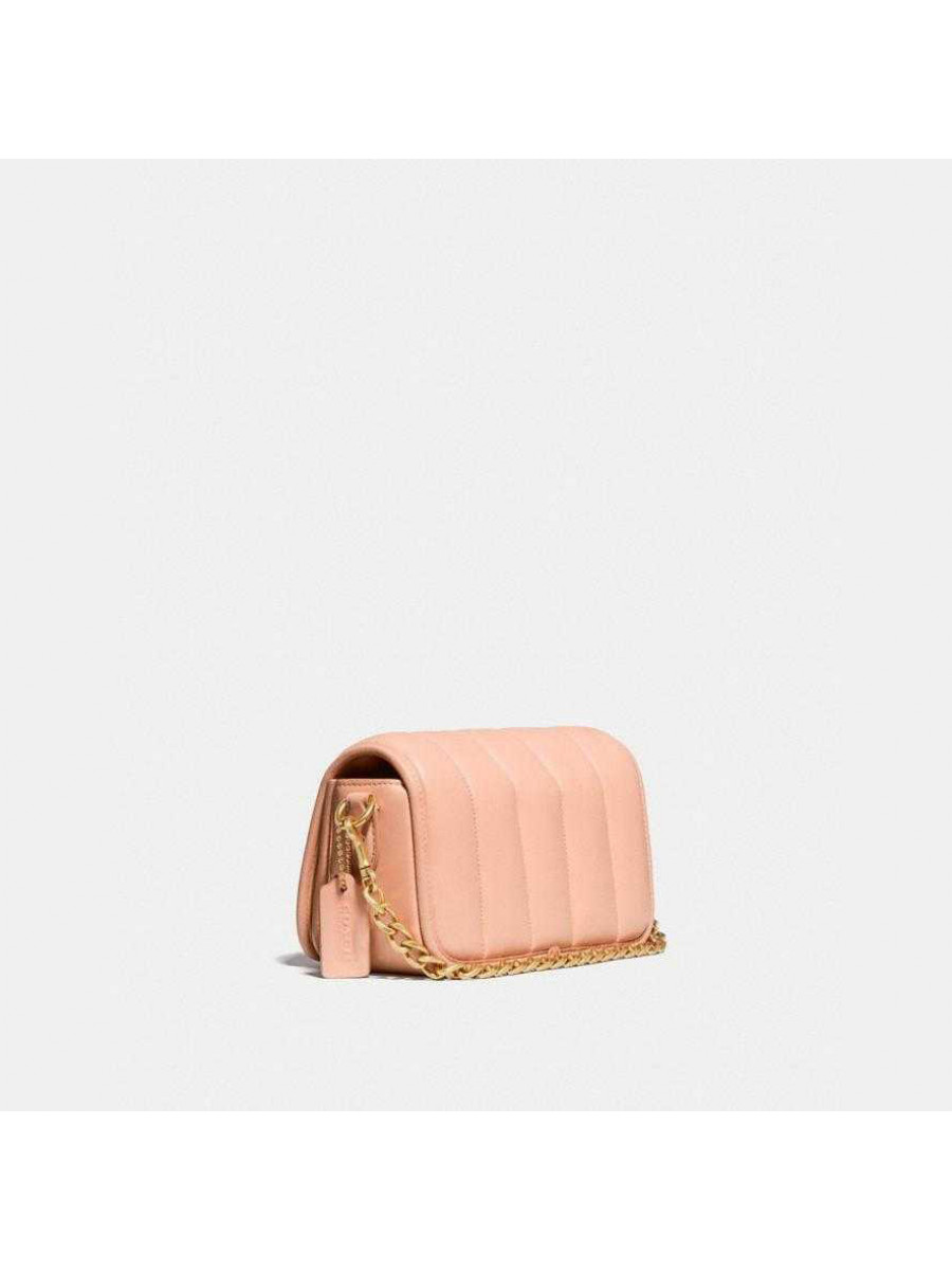 Сумка Coach Dinky 18 With Quilting (B4/Faded Blush)