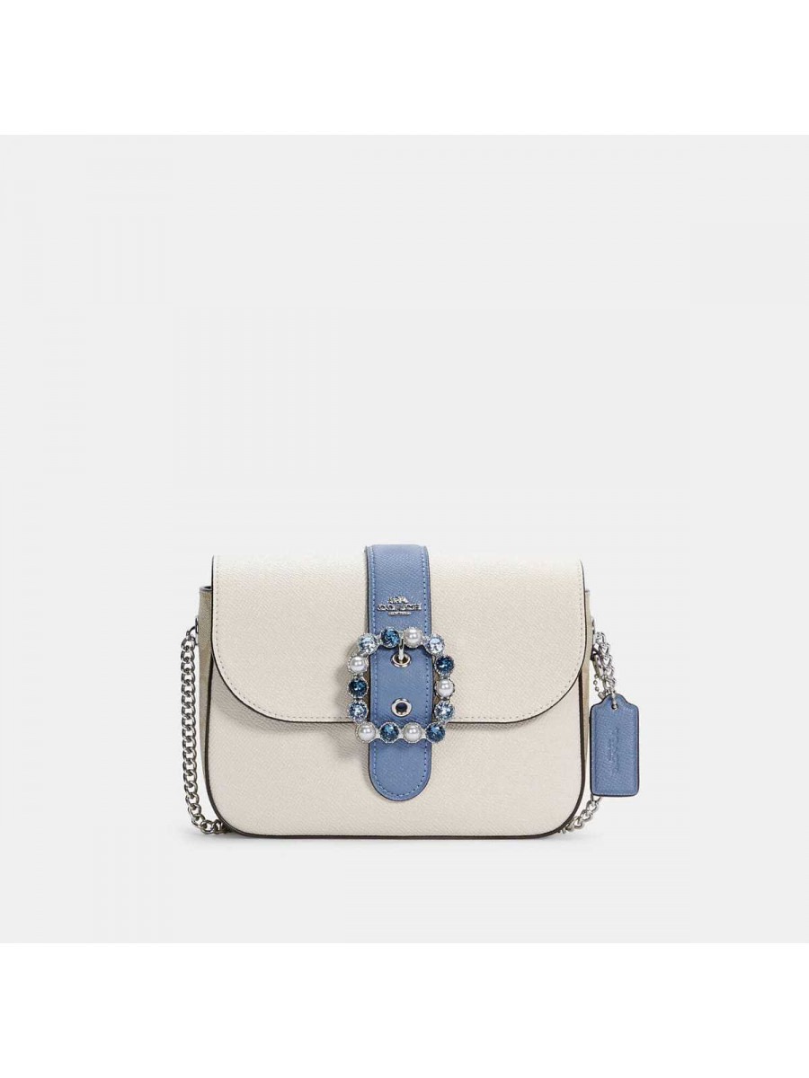 Сумка Coach Gemma Crossbody In Colorblock Signature Canvas (B4/Chalk) Coach