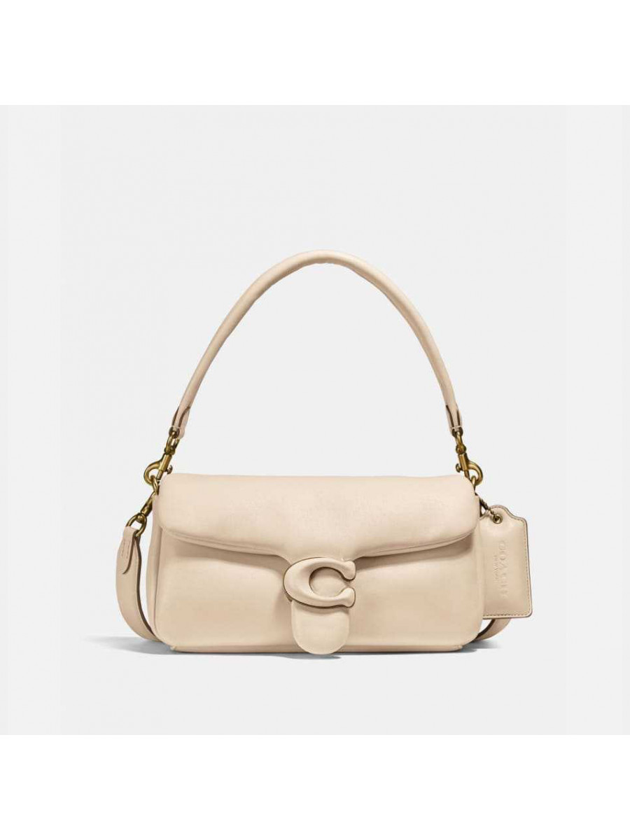 Сумка Coach Pillow Tabby Shoulder Bag 26 (Brass/Ivory) Coach