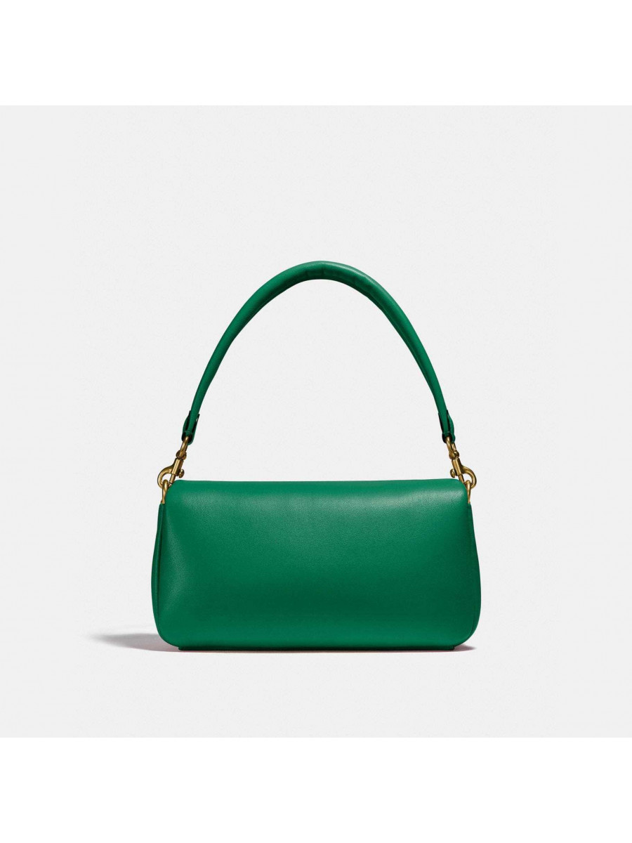 Сумка Coach Pillow Tabby Shoulder Bag 26 (Brass/Green)