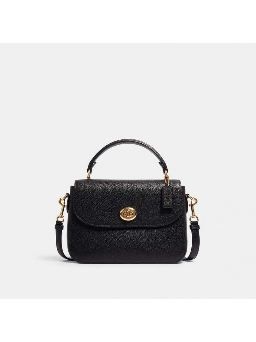 Сумка Coach Marlie Top Handle Satchel (Black) Coach