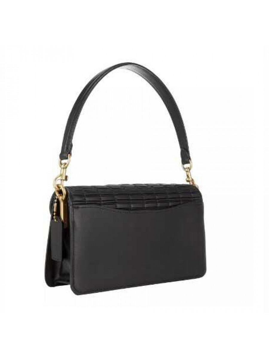 Сумка Coach Tabby Shoulder Bag 26 With Pleating (Brass/Black)