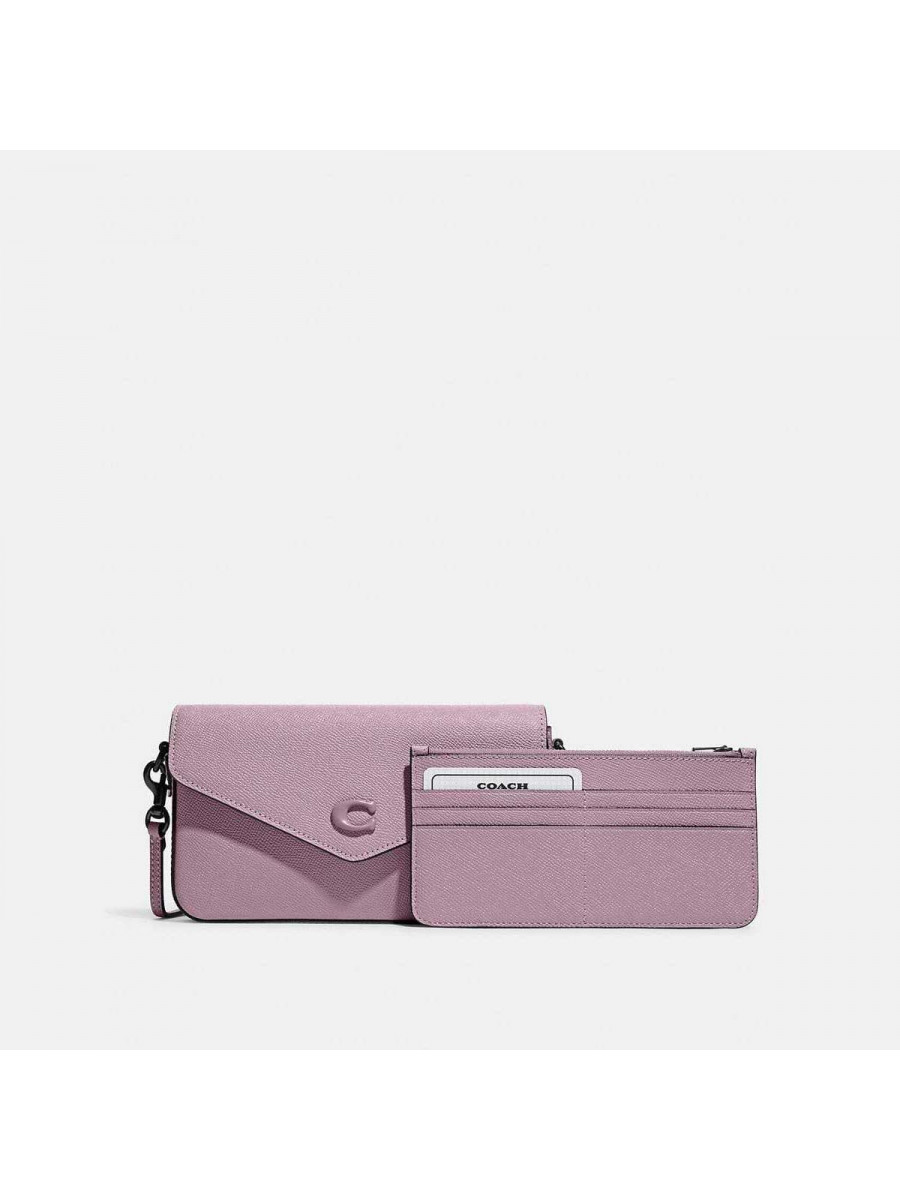 Сумка Coach Wyn Crossbody Bag (B4/Petunia)(В цвет)