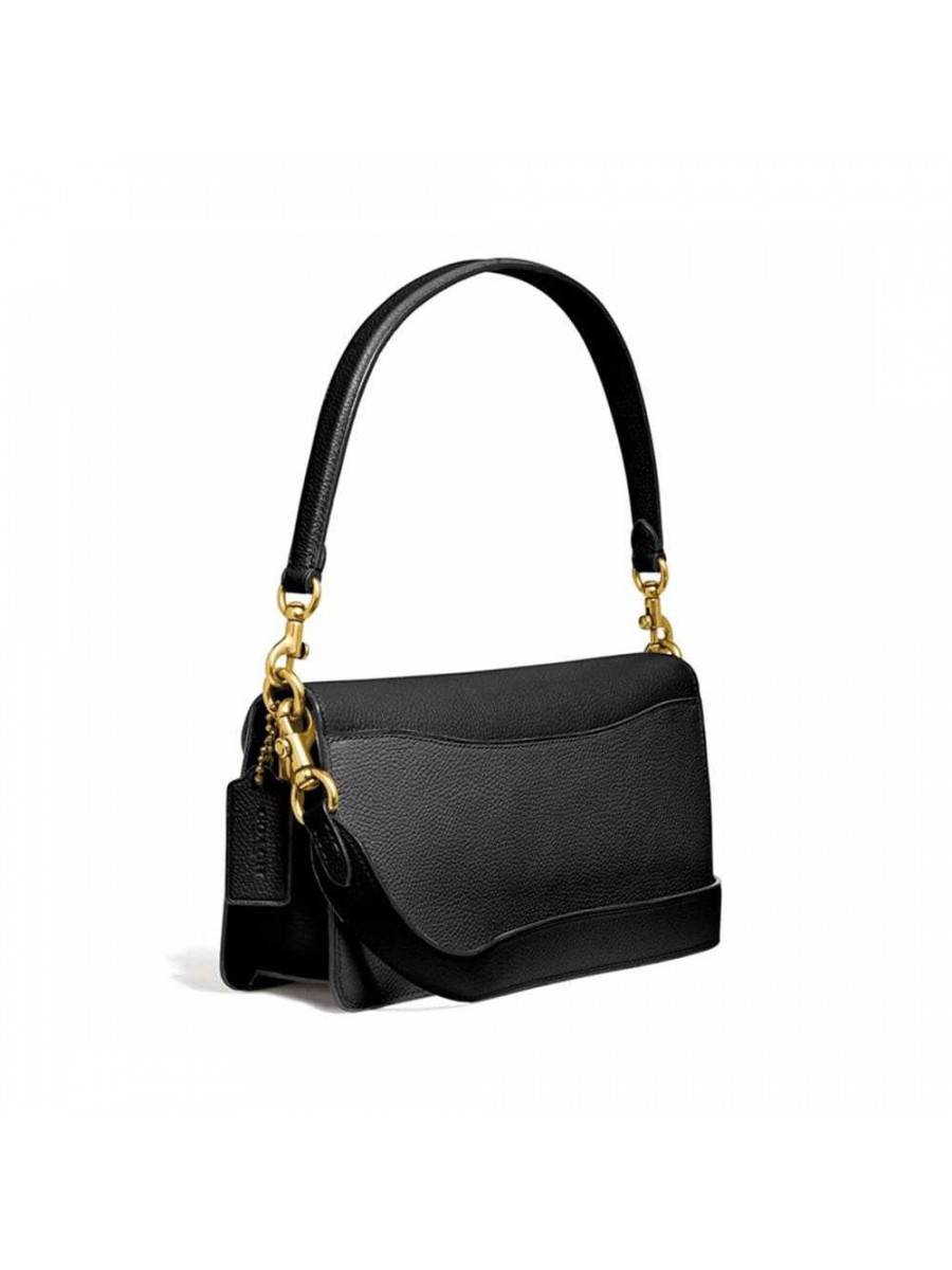 Сумка Coach Tabby Shoulder Bag 26 (Brass/Black)(Золото)