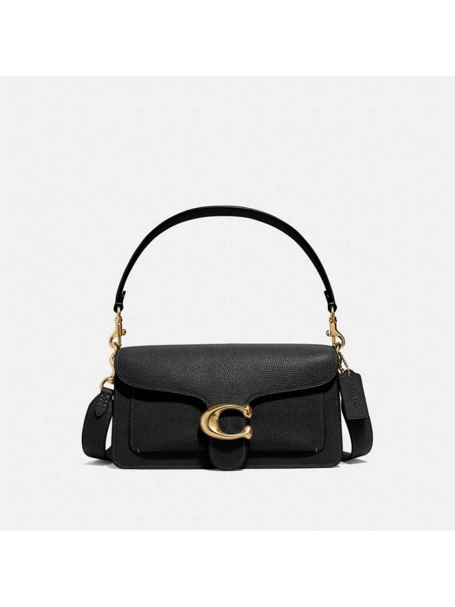 Сумка Coach Tabby Shoulder Bag 26 (Brass/Black)(Золото) Coach