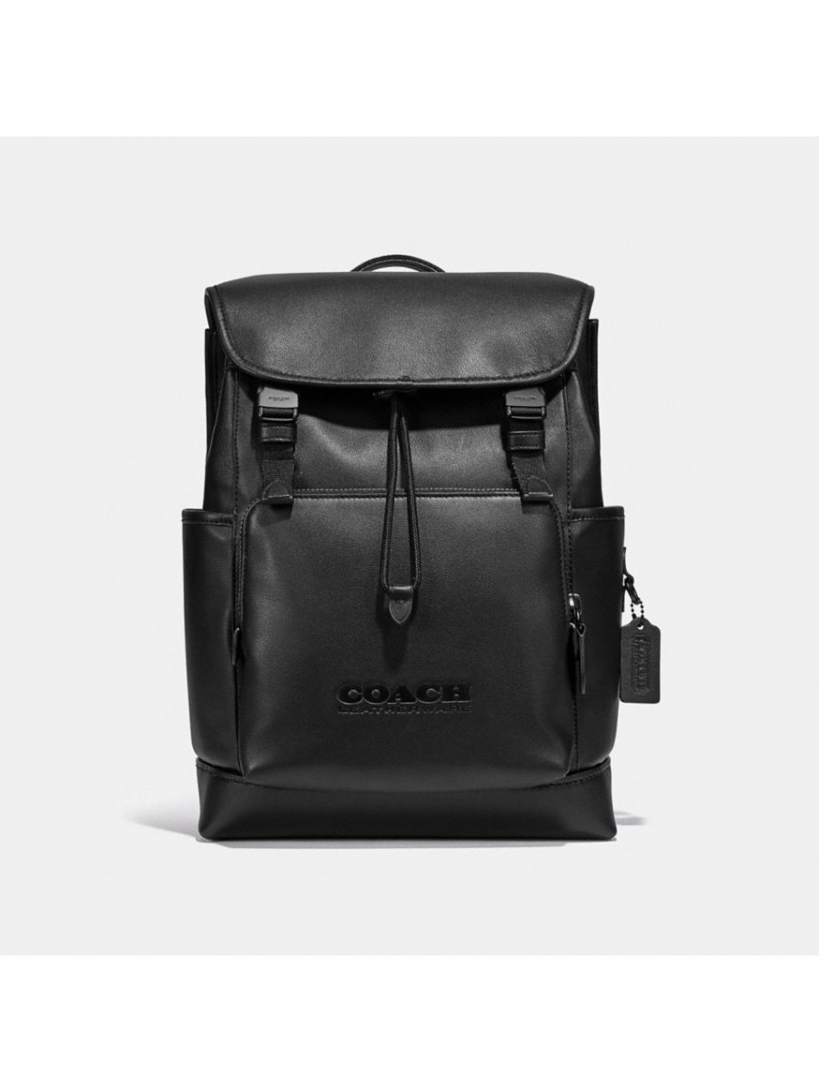 Рюкзак Coach League Flap Backpack (Black) Coach