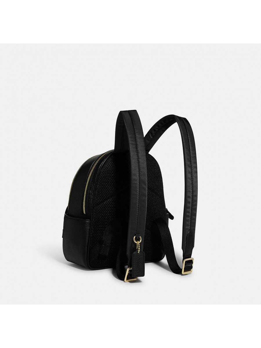 Рюкзак Coach Mini Court Backpack - Gold/Black