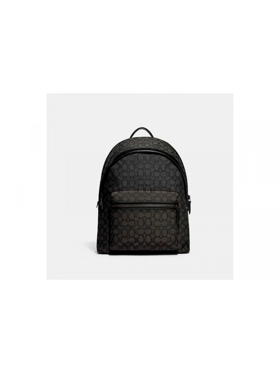 Рюкзак Coach Charter Backpack In Signature Jacquard - Charcoal/Black Coach