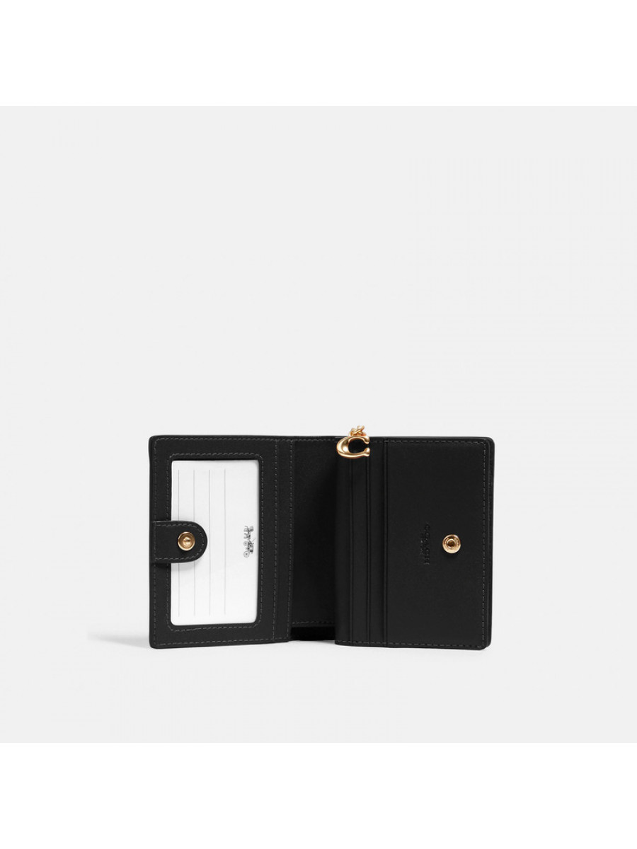 Кошелёк Coach Snap Wallet – Black