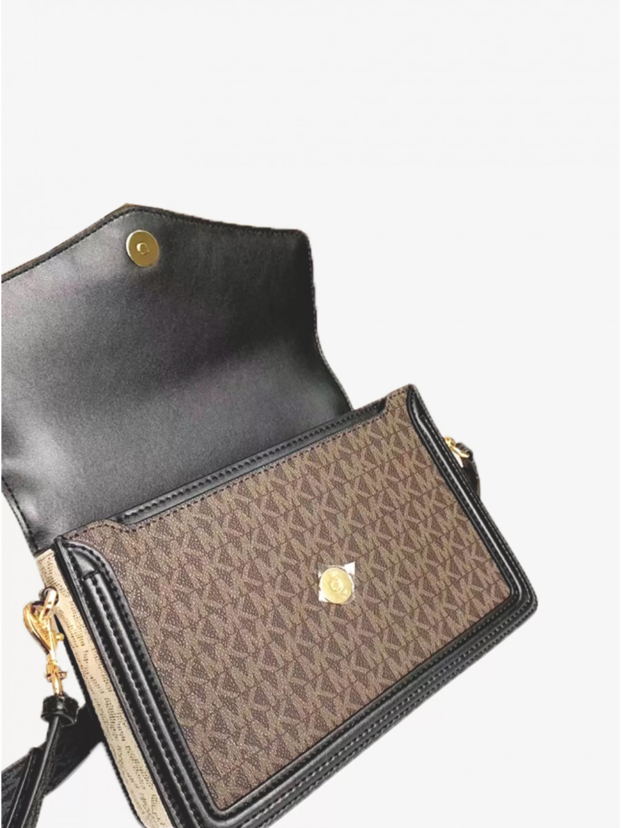 Сумка Michael Kors Jessie 30S0GN6L2V BROWN MULTI Medium