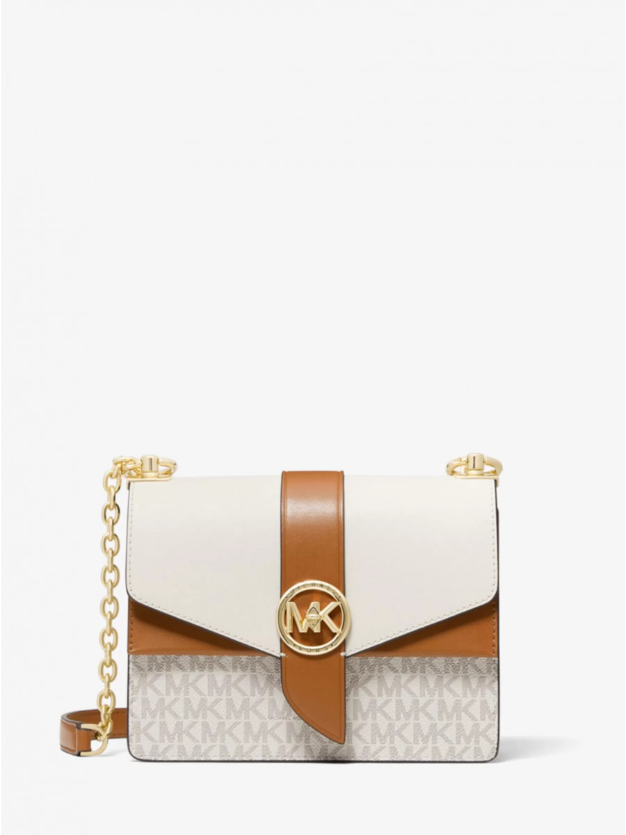 Сумка Michael Kors Greenwich 32S1GGRC0B Vanila Acorn Medium Michael Kors