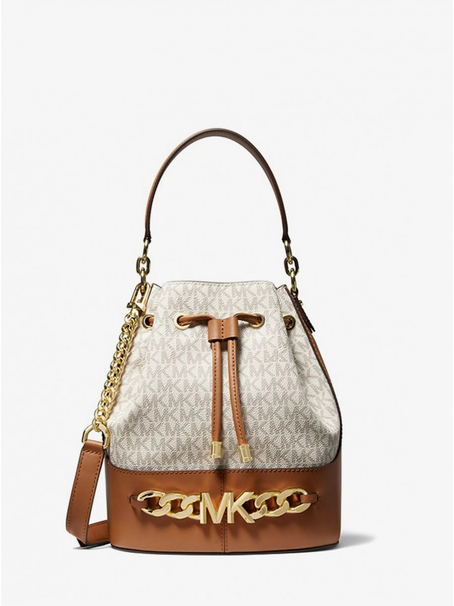 Сумка Michael Kors Devon 30S2GDVS2L ACORN/WHITE Small Michael Kors