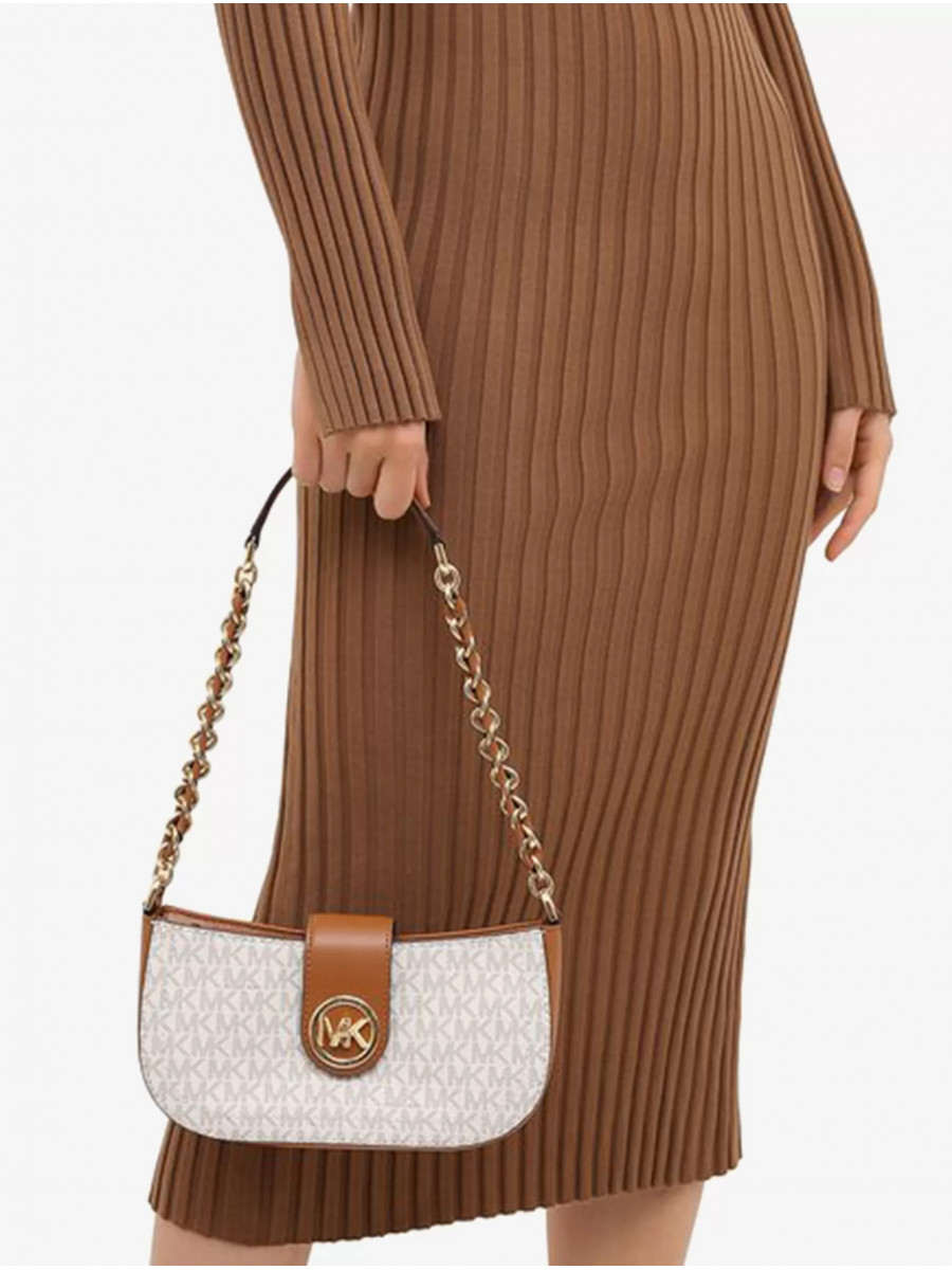 Сумка Michael Kors Carmen 32S0GNMU0B VANILLA ACORN Small