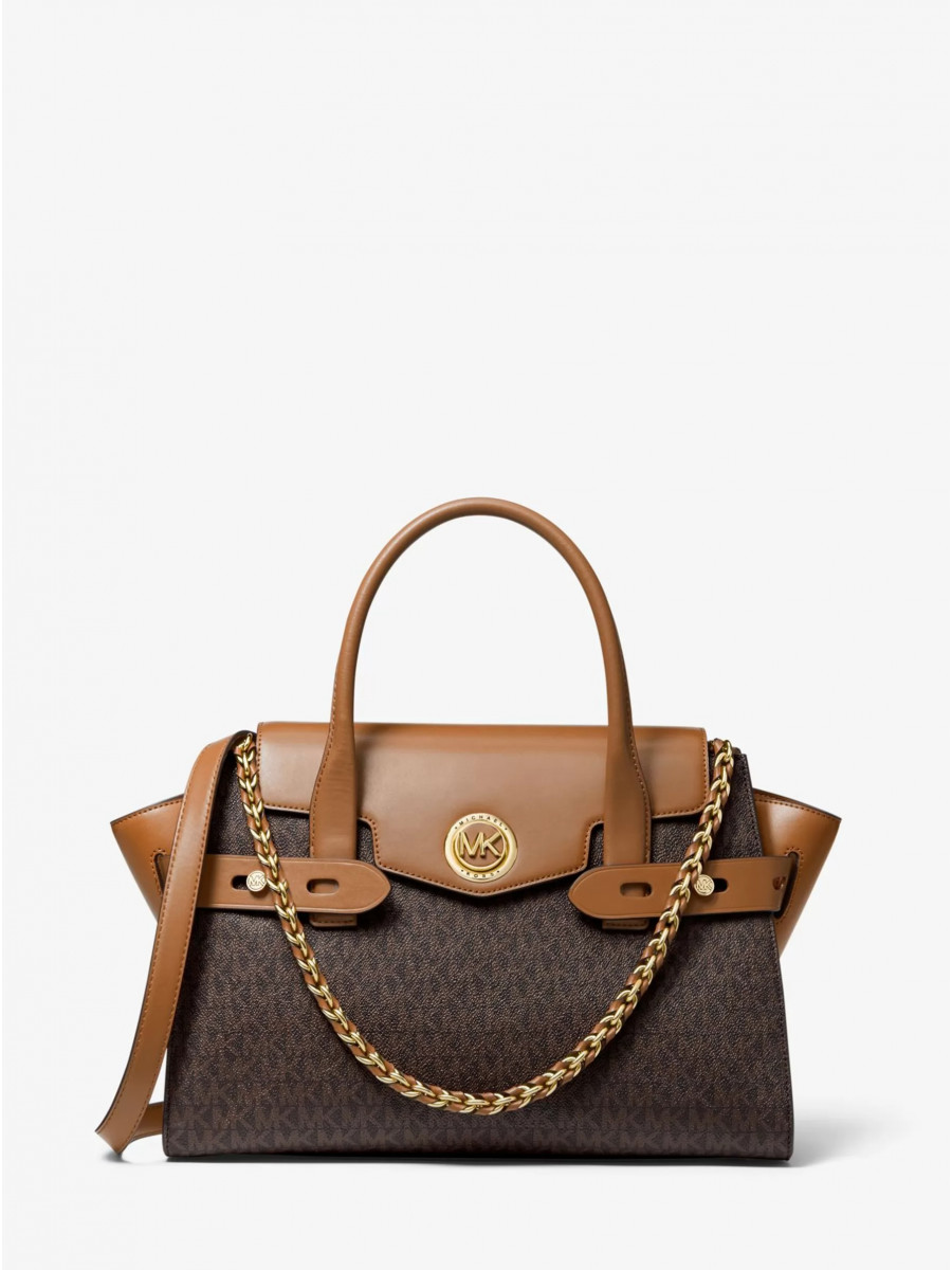 Сумка Michael Kors Carmen 30S0GNMS1B BROWN ACORN Small Michael Kors