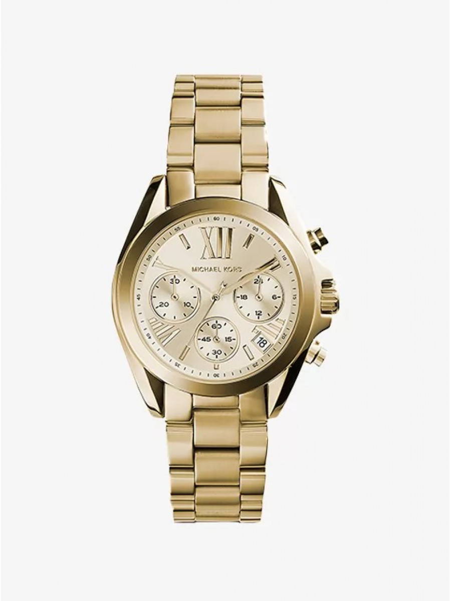 Часы Bradshaw Mini Желтое золото MK5798 Michael Kors