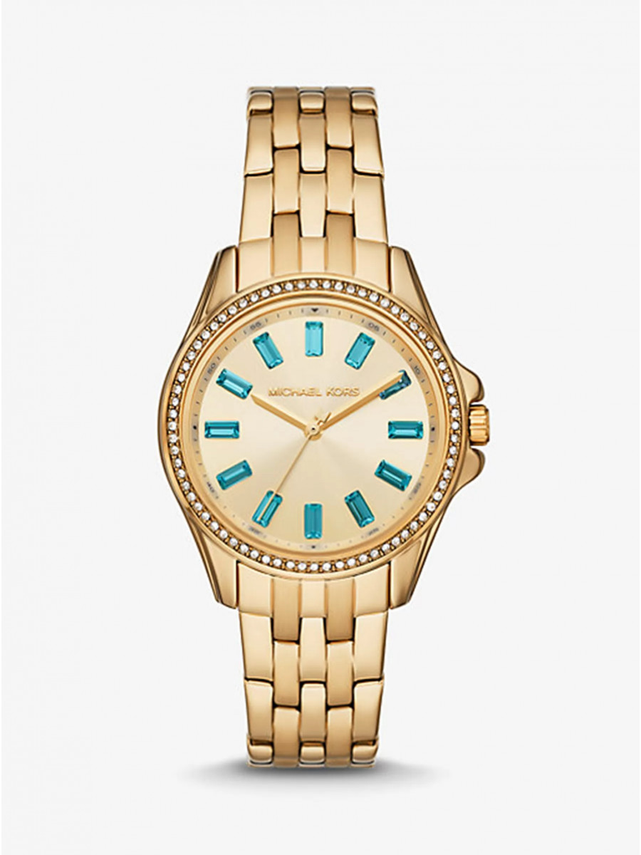 Часы Michael Kors Pilot MK7366 Желтое золото Michael Kors