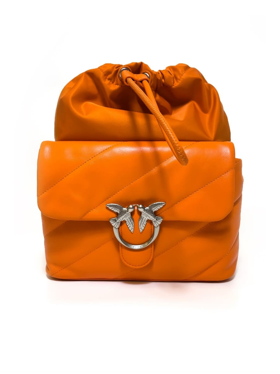 Рюкзак BACKPACK LOVE BAG PUFF MAXI QUILT – orange Pinko