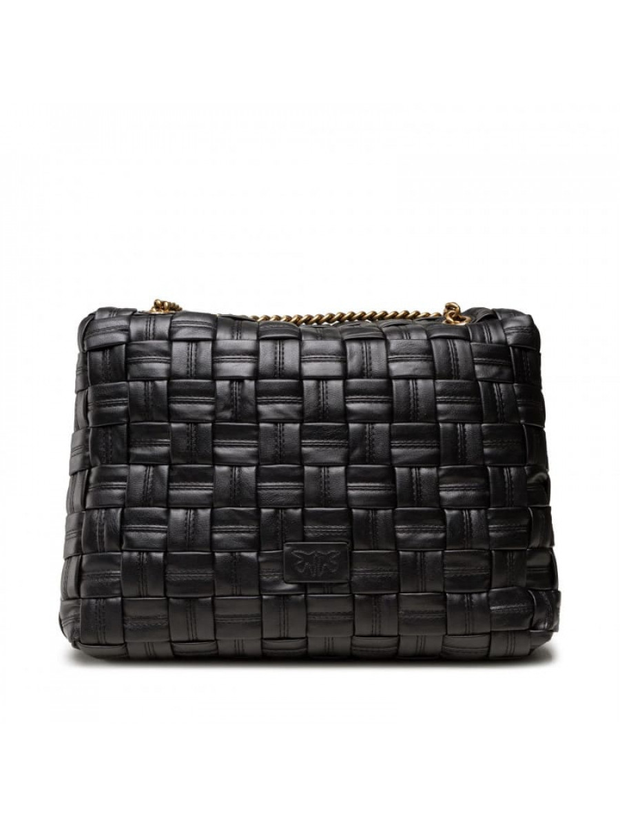 Сумка BIG LOVE BAG PUFF WEAVE – black