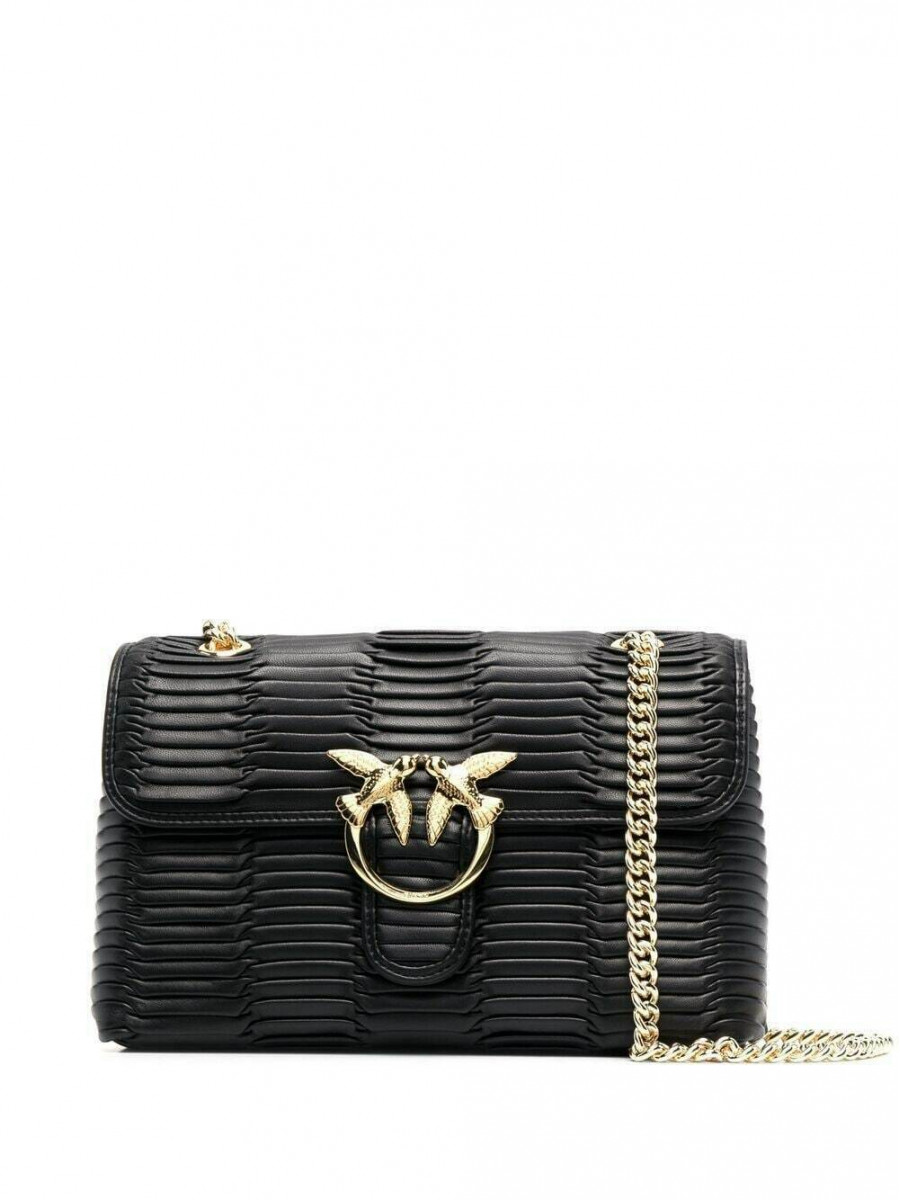 Сумка CLASSIC LOVE BAG PUFF ORIGAMI — black Pinko