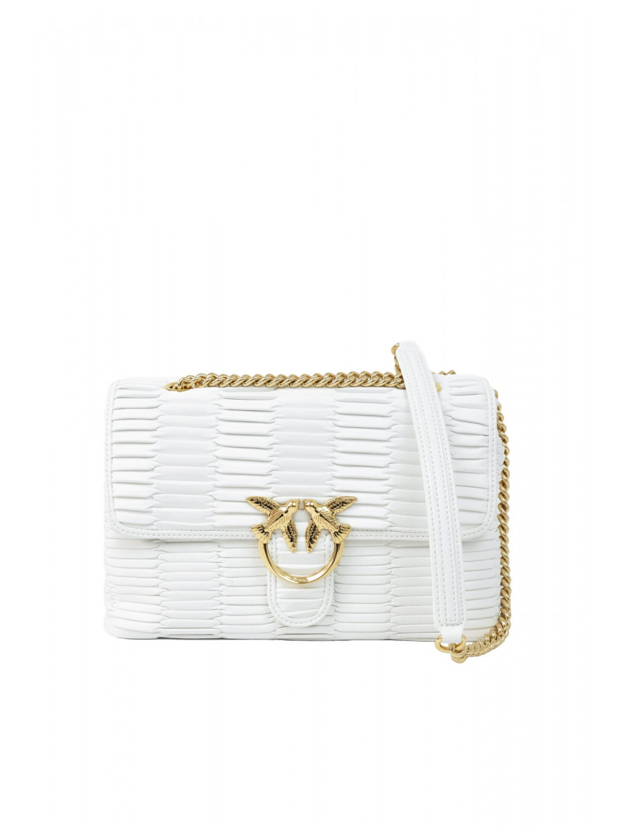 Сумка CLASSIC LOVE BAG PUFF ORIGAMI — white Pinko