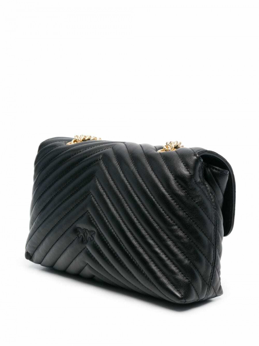 Сумка LADY LOVE BAG PUFF — black gold