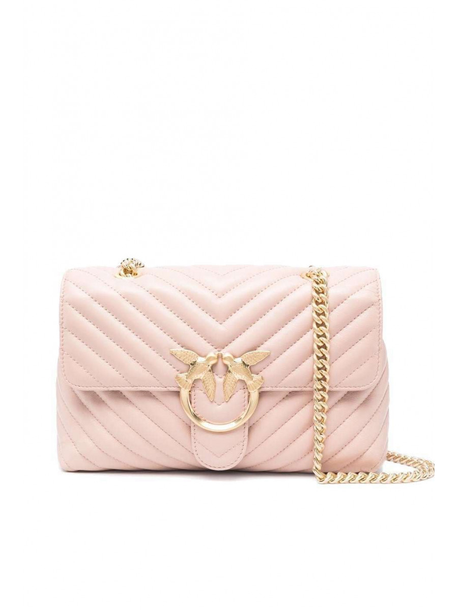 Сумка LADY LOVE BAG PUFF — pink gold Pinko