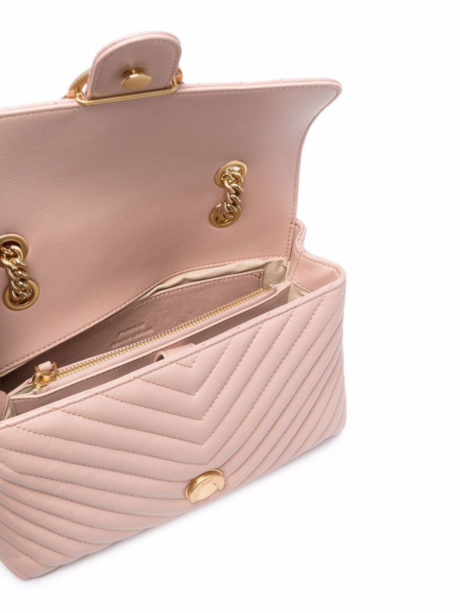 Сумка LADY LOVE BAG PUFF — pink gold