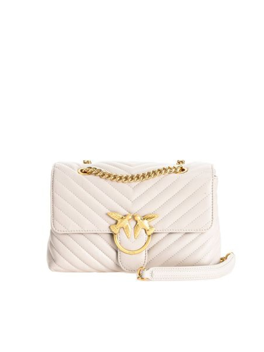 Сумка LADY LOVE BAG PUFF — white Pinko