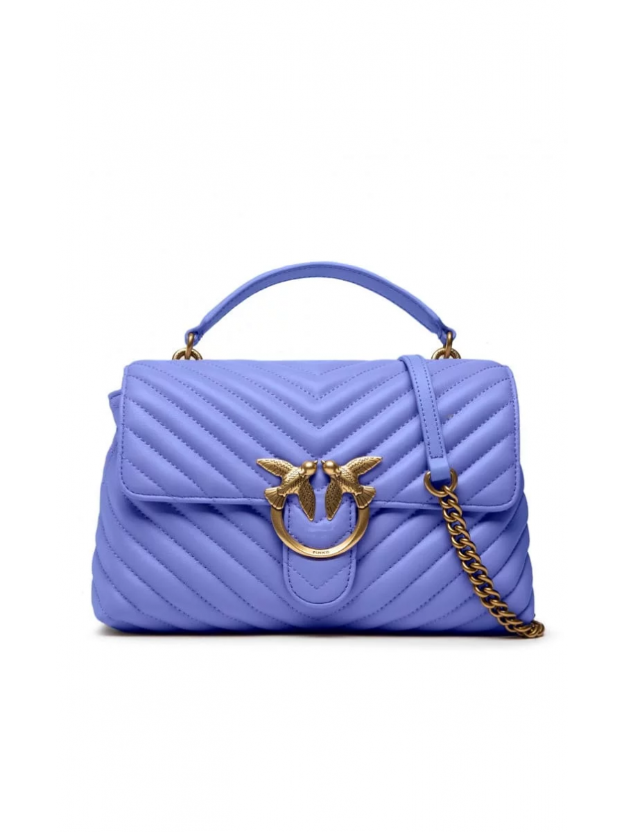 Сумка LADY LOVE BAG PUFF CHEVRON – lavender Pinko