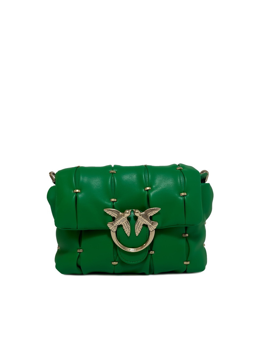 Сумка MINI LOVE BAG PUFF PINCHED – green Pinko