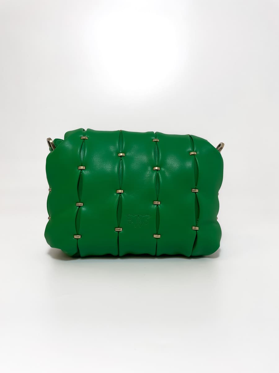 Сумка MINI LOVE BAG PUFF PINCHED – green