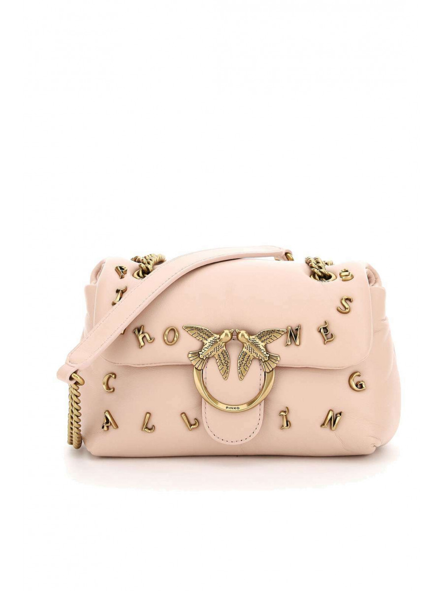 Сумка MINI LOVE BAG PUFF PINKONESS CALLING — pink Pinko