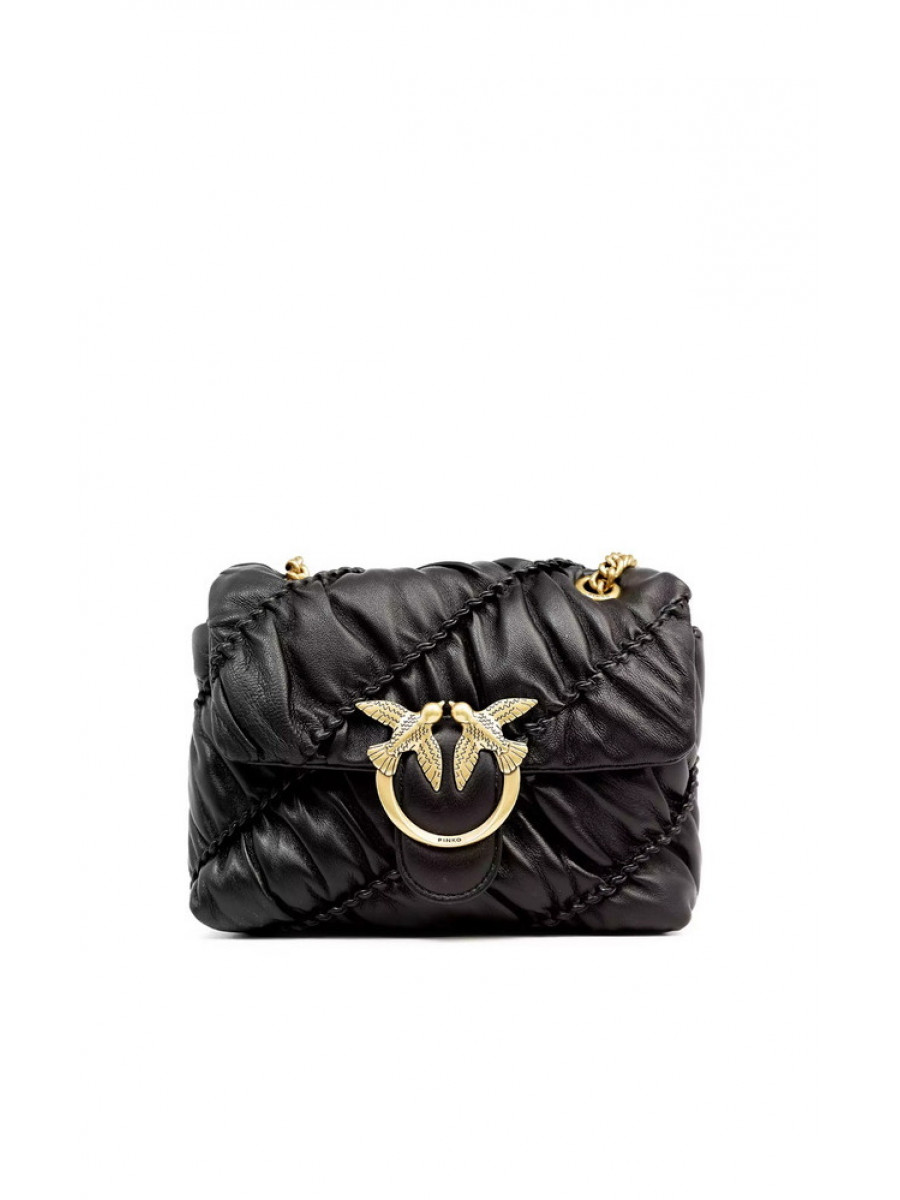 Сумка MINI LOVE BAG PUFF RUFFLE – black Pinko