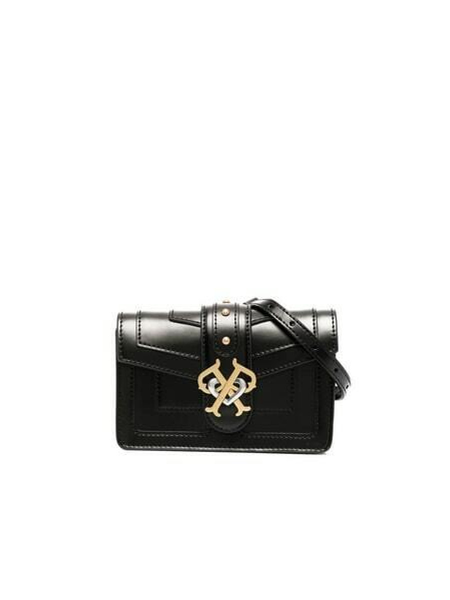 Сумка BABY LOVE BAG DOUBLE P — black Pinko