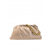 Pinko - Клатч CHAIN CLUTCH BAG FRAIMED BEIGE — cuban sand