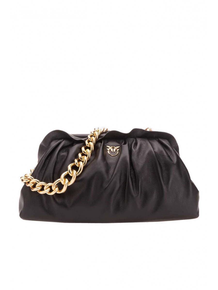 Клатч CHAIN CLUTCH BAG FRAIMED LIMOUSINE — black Pinko