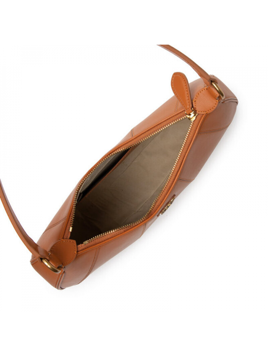 Сумка CLASSIC HALF MOON BAG SIMPLY – cognac