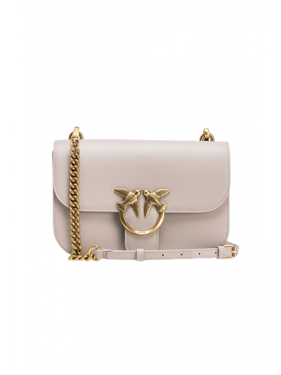 Сумка CLASSIC LOVE BAG BELL SIMPLY – penguin grey-antique gold Pinko