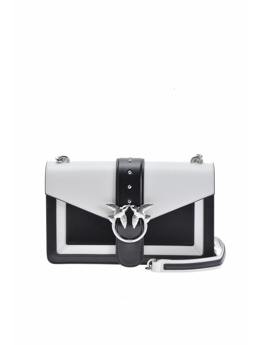 Сумка CLASSIC LOVE BAG EVOLUTION — black and white Pinko