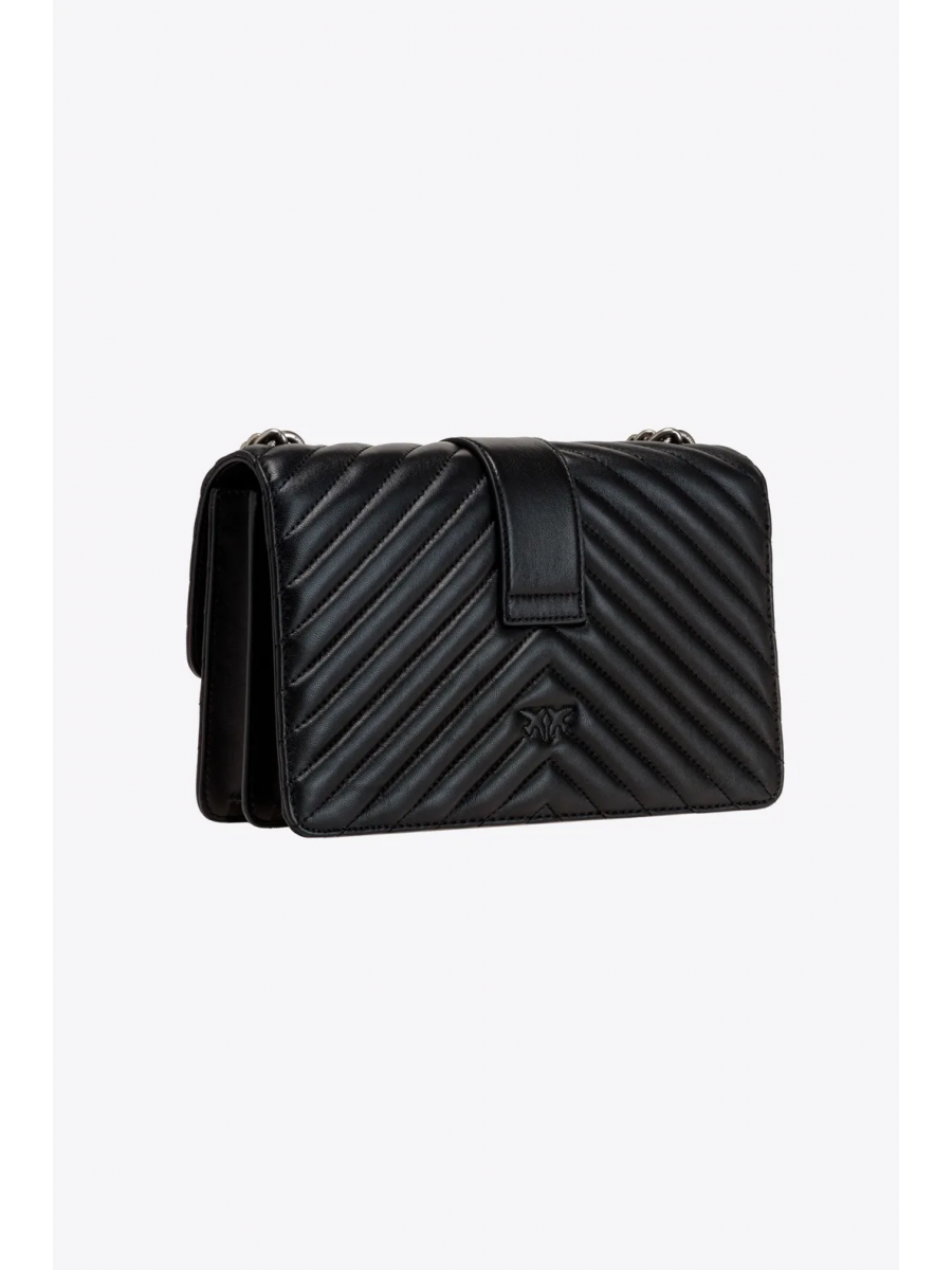 Сумка CLASSIC LOVE BAG ICON CHEVRON — black