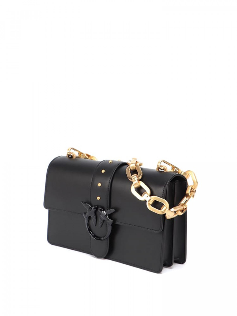 Сумка CLASSIC LOVE BAG ICON MAXI CHAIN – black