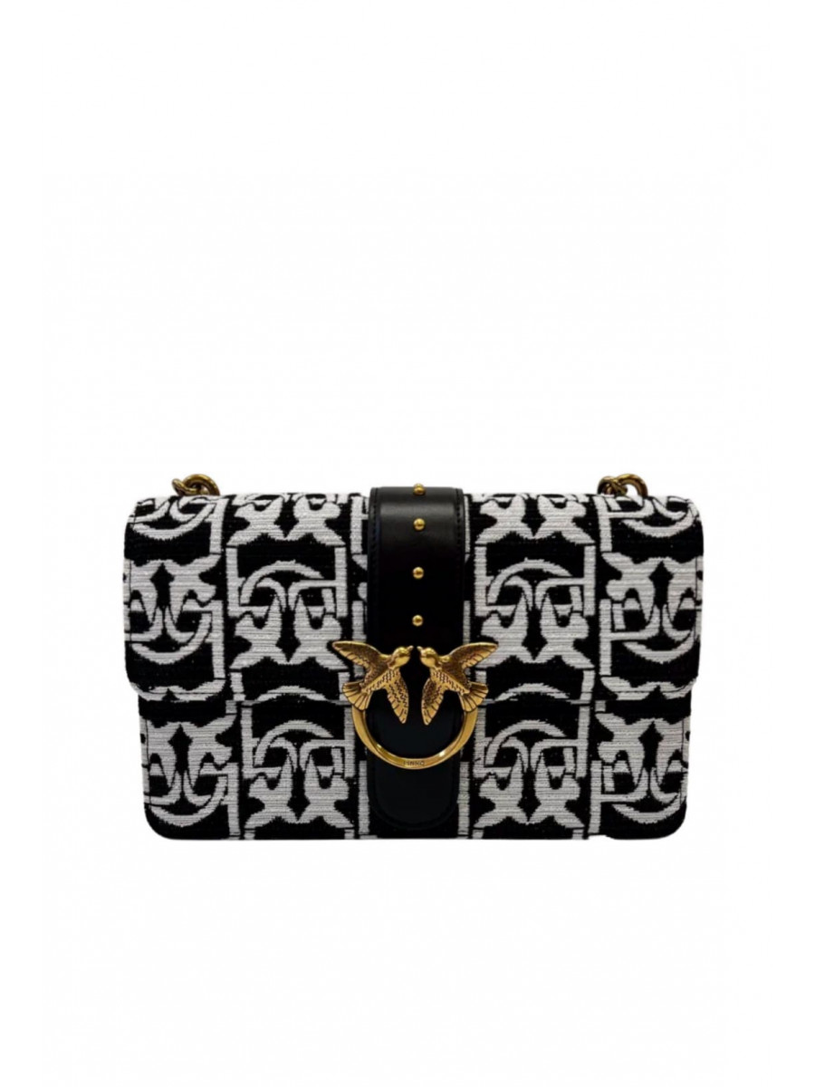 Сумка CLASSIC LOVE BAG ICON MONOGRAM – black Pinko