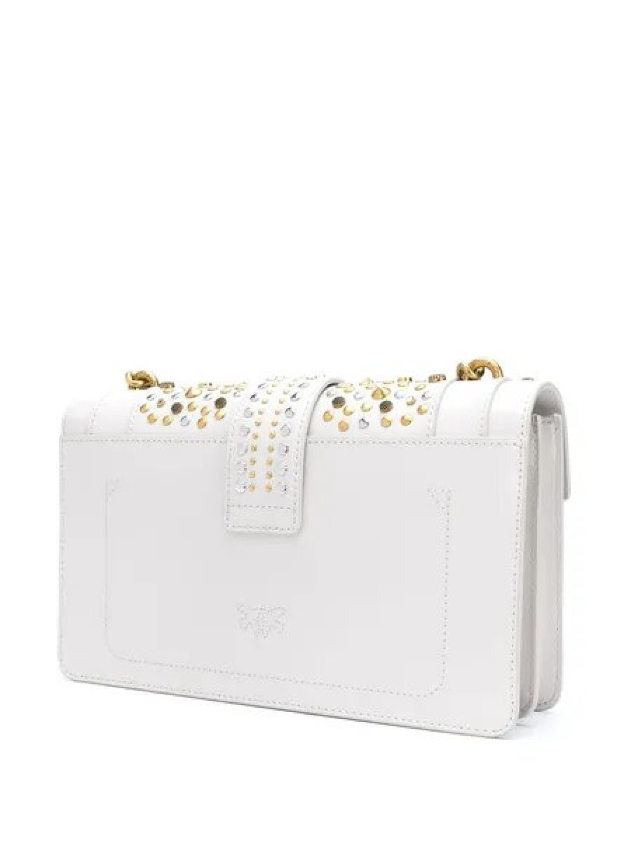 Сумка CLASSIC LOVE BAG ICON NEW STUDS — white