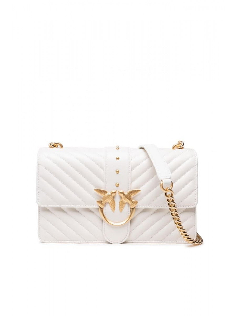 Сумка CLASSIC LOVE BAG ICON V QUILT – white Pinko