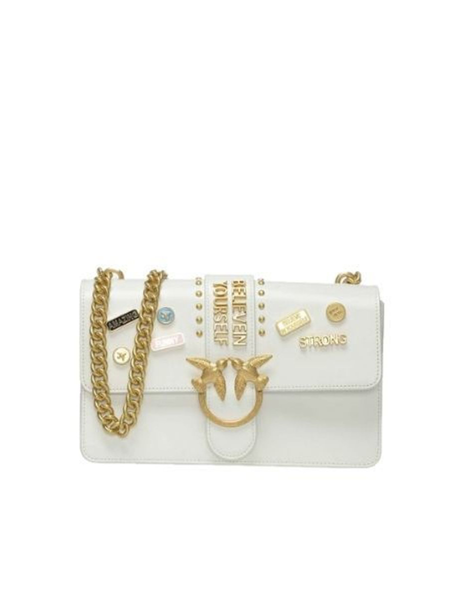 Сумка CLASSIC LOVE BAG RADIANT WHITE — white Pinko