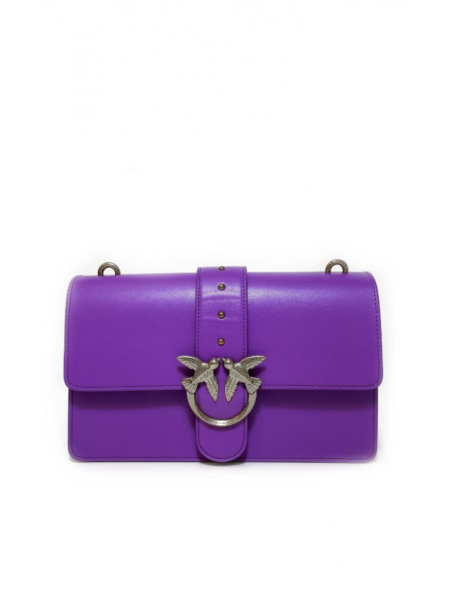 Сумка CLASSIC LOVE BAG SIMPLY – purple silver Pinko