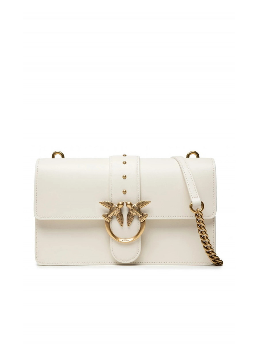 Сумка CLASSIC LOVE BAG SIMPLY – white gold Pinko